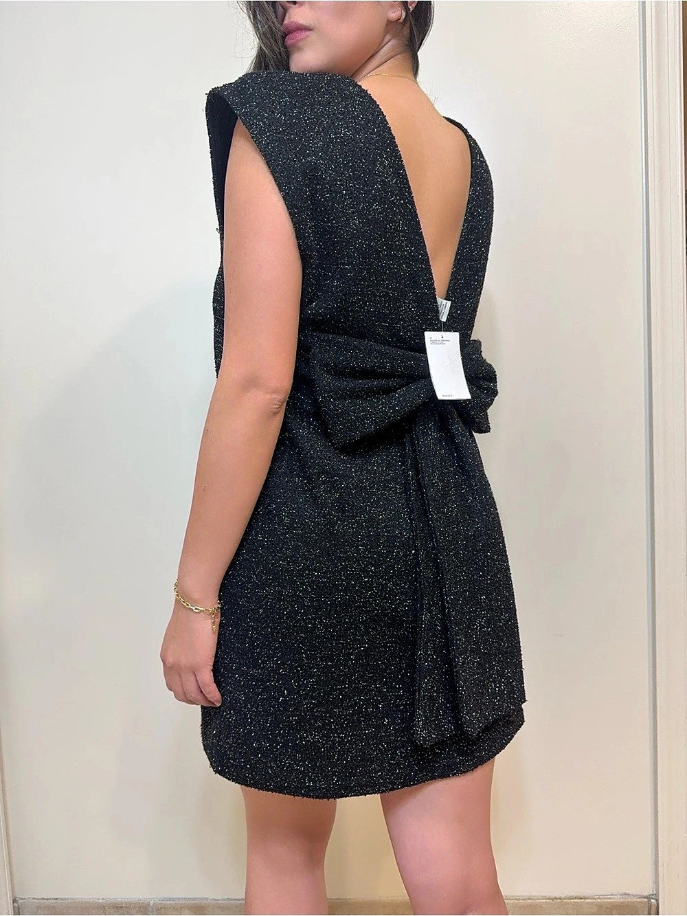 New H&M Mini Dress Black